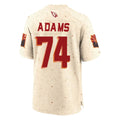 A.Cardinals #74 Isaiah Adams Player Cream Rivalries Collection Game Ldoa Stitched Jerseys