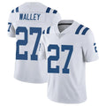 IN.Colts #27 Justin Walley Player White Limited Vapor Untouchable Home Game Ldoa Stitched Jerseys