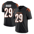 C.Bengals #29 Kyle Dugger Player Black Vapor Untouchable Limited Home Game Ldoa Stitched Jerseys