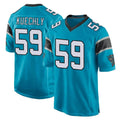 C.Panthers #59 Luke Kuechly Player Blue Game Ldoa Stitched Jerseys
