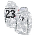 A.Cardinals #23 Sean Murphy-Bunting Player Camo Salute to Service Hoodies Ldoa Stitched Jerseys