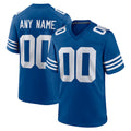 Custom IN.Colts Royal Limited Home Game Any Name & Numbers Ldoa Stitched Jerseys