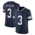 D.Cowboys #3 George Pickens Player Navy Vapor Untouchable Limited Home Game Ldoa Stitched Jerseys