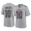 A.Cardinals #10 Josh Sweat Player Gray Atmosphere Fashion Home Game Ldoa Stitched Jerseys