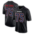 NE.Patriots #75 Alijah Vera-Tucker Player Carbon Fashion Limited Home Game Ldoa Stitched Jerseys