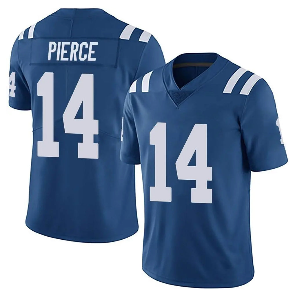 IN.Colts #14 Alec Pierce Player Royal Limited Vapor Untouchable Home Game Ldoa Stitched Jerseys