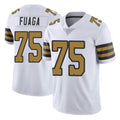 NO.Saints #75 Taliese Fuaga Player White Limited Color Rush Home Game Ldoa Stitched Jerseys