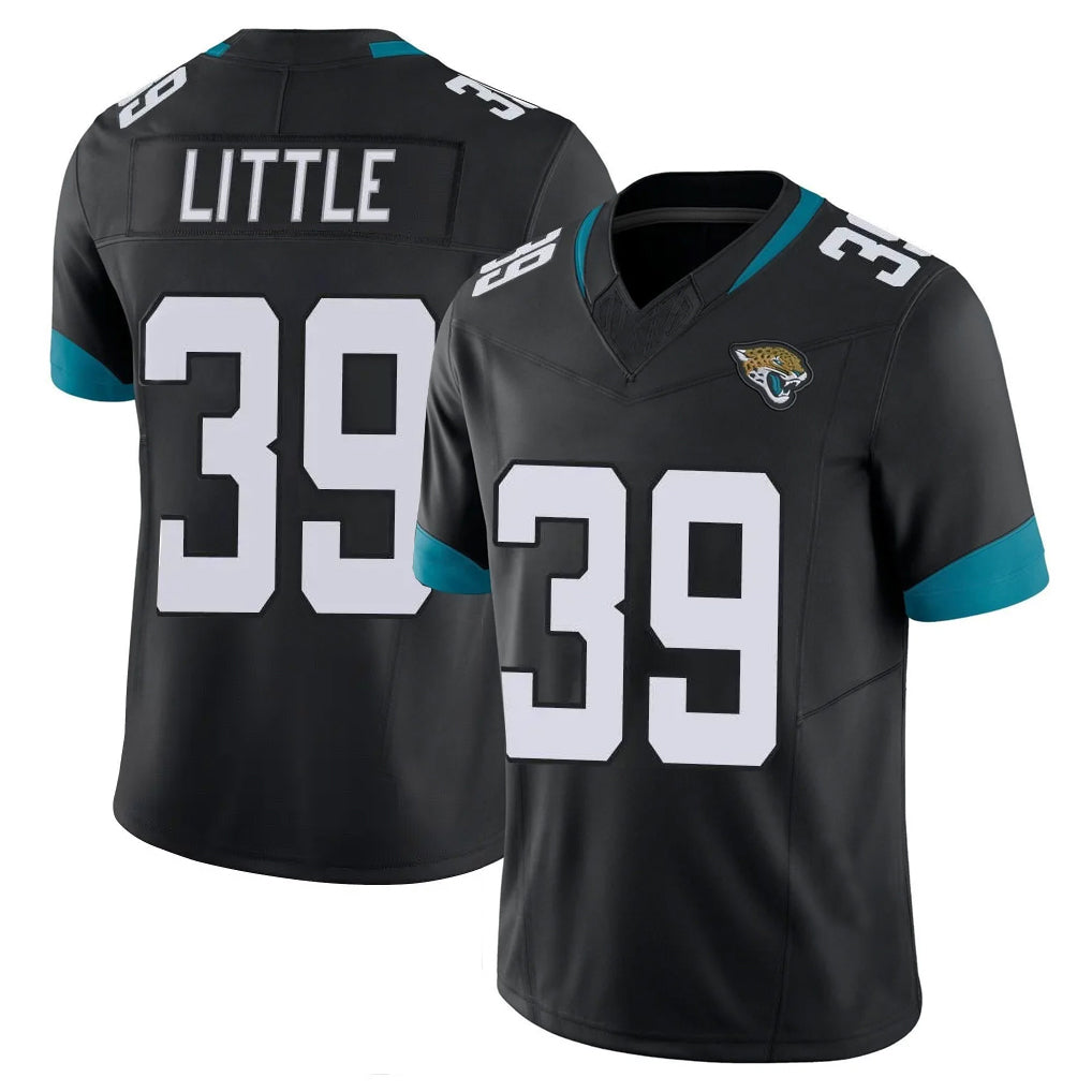 J.Jaguars #39 Cam Little Player Black Vapor F.U.S.E. Limited Home Game Ldoa Stitched Jerseys
