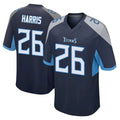 T.Titans #26 Marcus Harris Player Navy Home Game Ldoa Stitched Jerseys