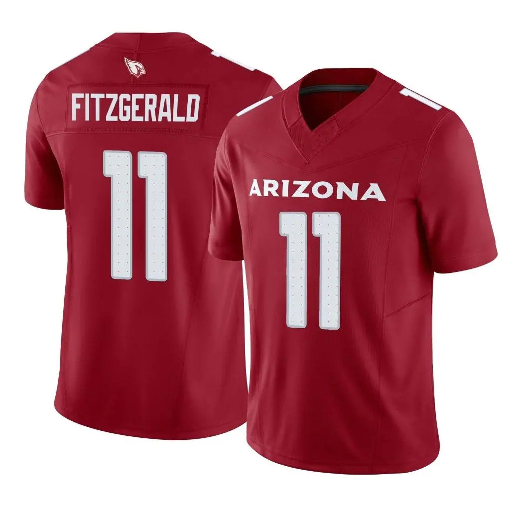 A.Cardinals #11 Larry Fitzgerald Player Cardinal Vapor F.U.S.E. Limited Home Game Ldoa Stitched Jerseys