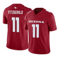 A.Cardinals #11 Larry Fitzgerald Player Cardinal Vapor F.U.S.E. Limited Home Game Ldoa Stitched Jerseys