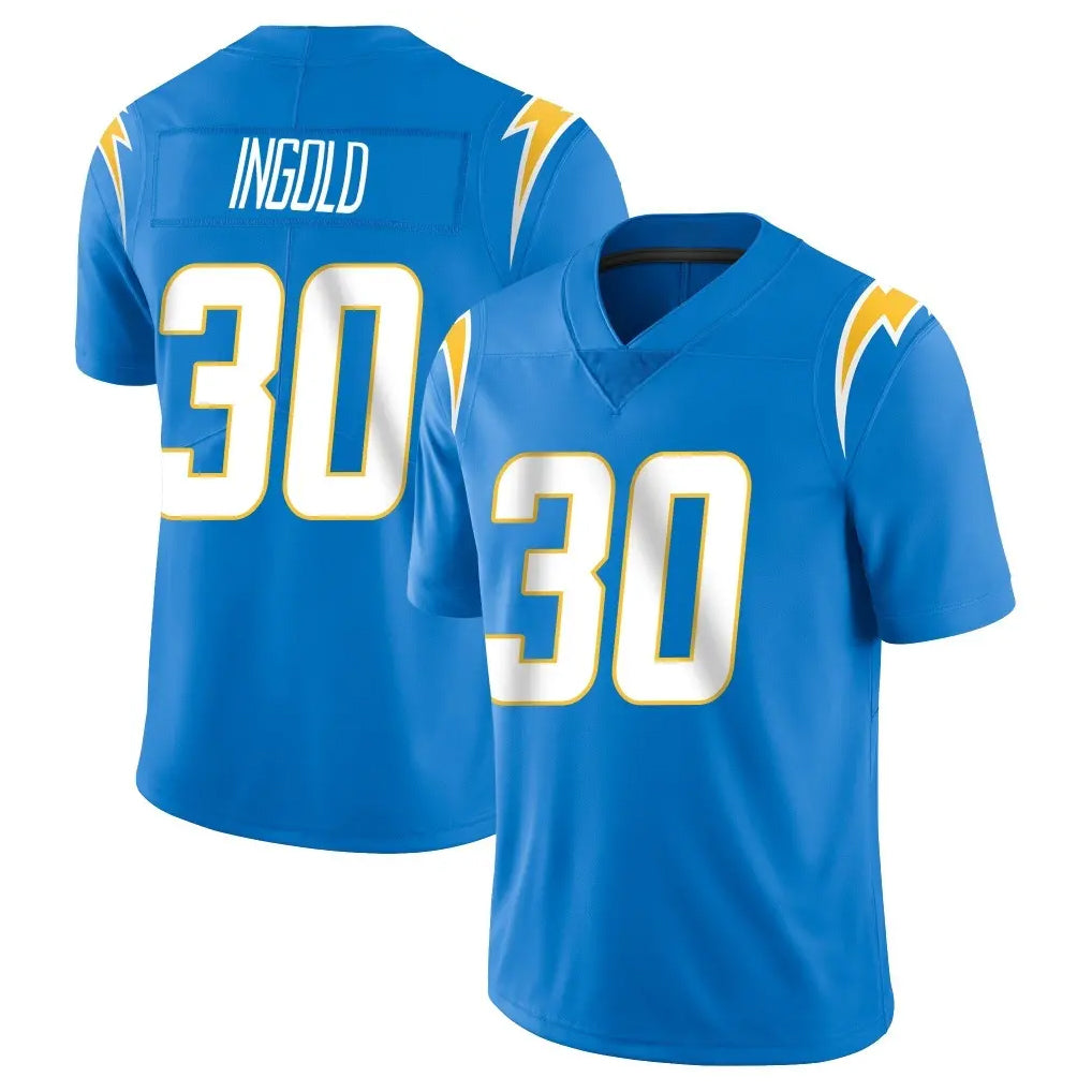 LA.Chargers #30 Alec Ingold Player Blue Limited Vapor Untouchable Home Game Ldoa Stitched Jerseys