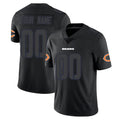 Custom C.Bears Black Impact Limited Game Any Name & Numbers Ldoa Stitched Jerseys