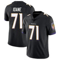 B.Ravens #71 Olaivavega Ioane Player Black Vapor Untouchable Limited Home Ldoa Stitched Jerseys