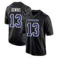 D.Cowboys #13 Caleb Downs Player Carbon Black Fashion Home Game Ldoa Stitched Jerseys