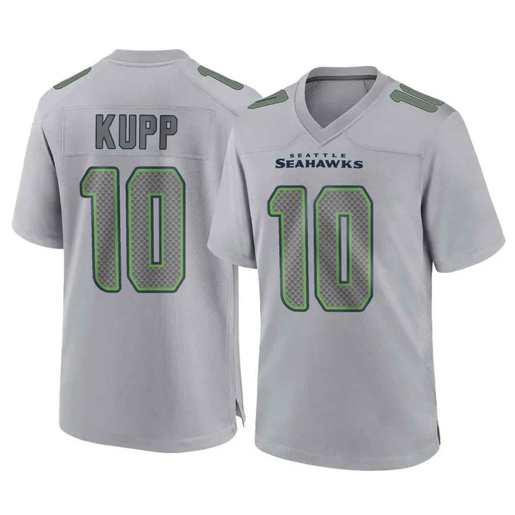 S.Seahawks #10 Cooper Kupp Player Gray Atmosphere Fashion Home Game Ldoa Stitched Jerseys