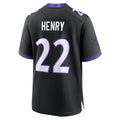 B.Ravens #22 Derrick Henry Player Black Home Game Ldoa Stitched Jerseys