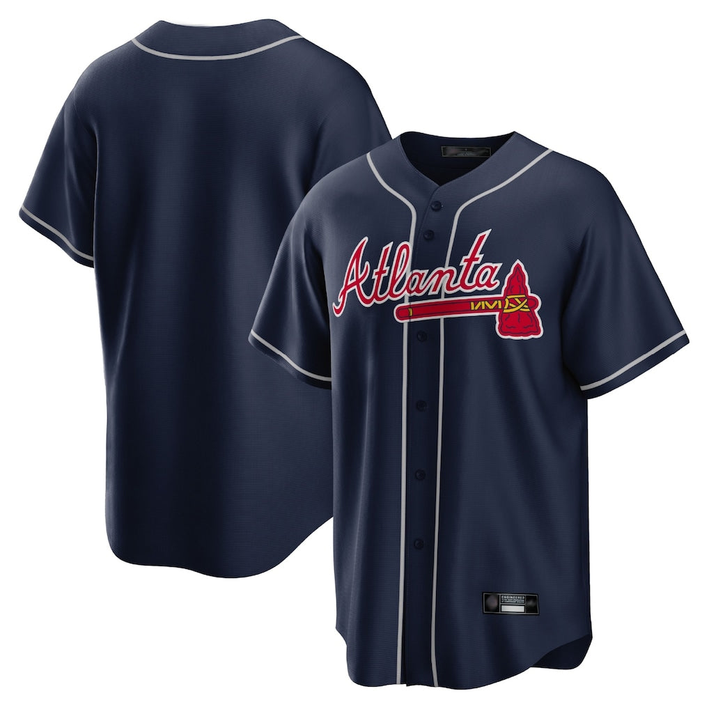 A.Braves ## Braves Blank Player Navy Home Game Ldoa Stitched Jerseys