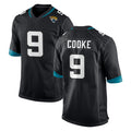 J.Jaguars #9 Logan Cooke Player Black Home Game Ldoa Stitched Jerseys