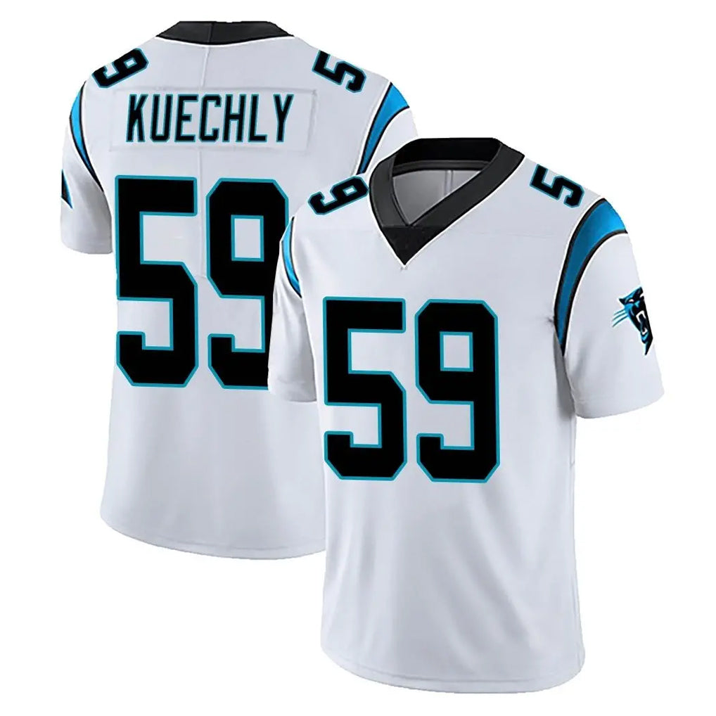 C.Panthers #59 Luke Kuechly Player White Vapor Untouchable Limited Game Ldoa Stitched Jerseys