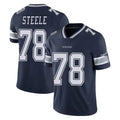 D.Cowboys #78 Terence Steele Player Navy Vapor Untouchable Limited Home Game Kdoa Stitched Jerseys
