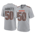 C.Bears #50 Grady Jarrett Player Gray Atmosphere Fashion Game Ldoa Stitched Jerseys