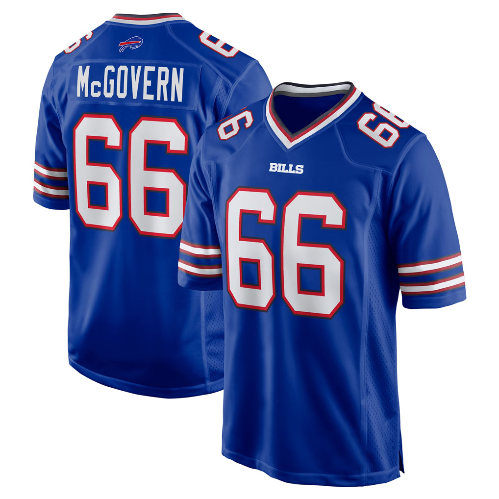 B.Bills #66 Connor McGovern Player Royal Home Game Ldoa Stitched Jerseys