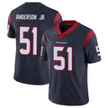 H.Texans #51 Will Anderson Jr. Player Navy Limited Vapor Untouchable Home Game Ldoa Stitched Jerseys
