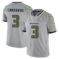 S.Seahawks #3 Nick Emmanwori Player Grey Limited 2025 Rivalries Collection Home Game Ldoa Stitched Jerseys