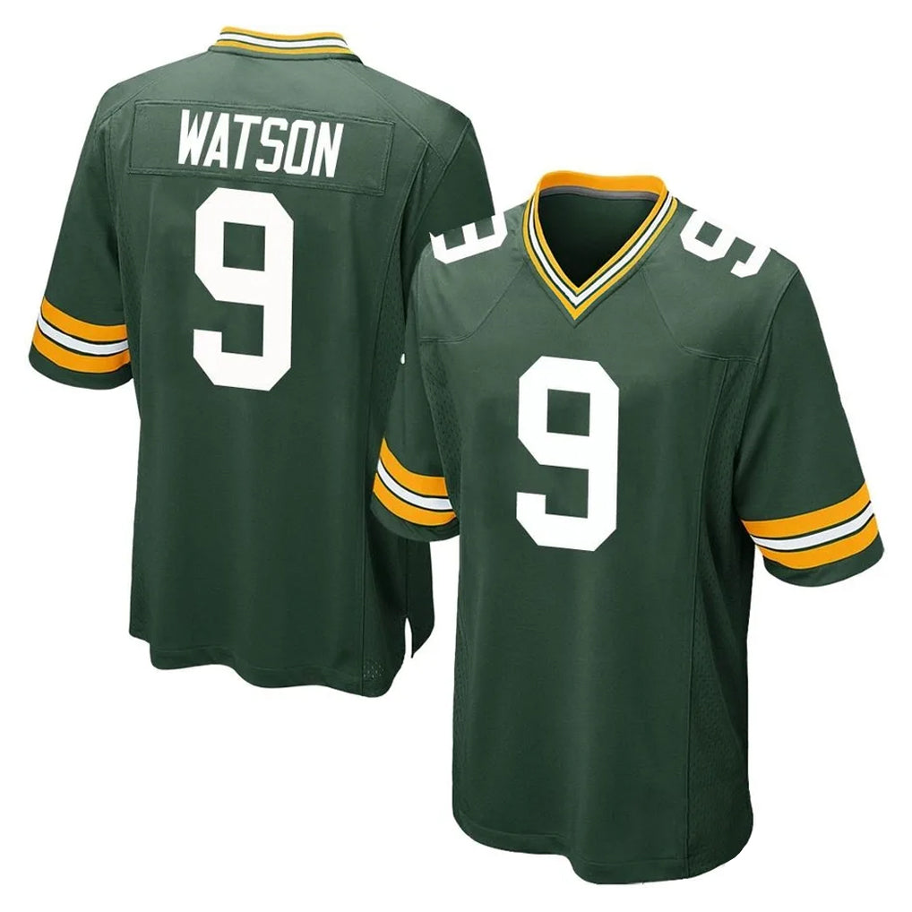 GB.Packers #9 Christian Watson Player Green Home Game Ldoa Stitched Jerseys