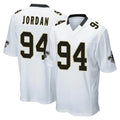 NO.Saints #94 Cameron Jordan Player White Home Game Ldoa Stitched Jerseys