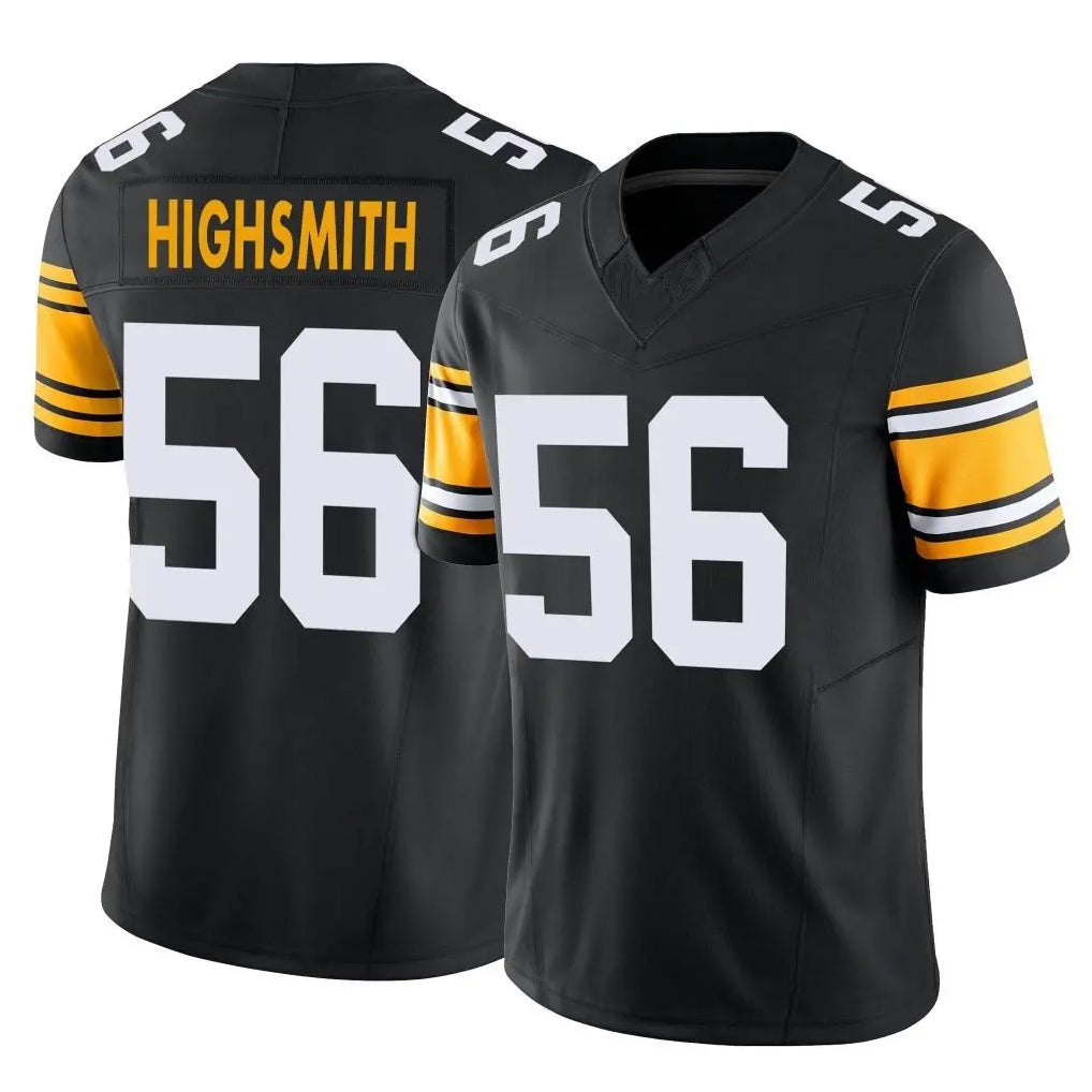 P.Steelers #56 Alex Highsmith Player Black Limited Alternate Vapor F.U.S.E. Home Game Ldoa Stitched Jerseys