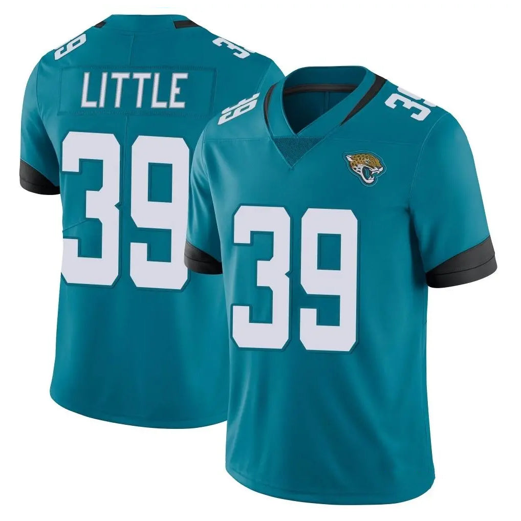 J.Jaguars #39 Cam Little Player Teal Vapor Untouchable Limited Home Game Ldoa Stitched Jerseys