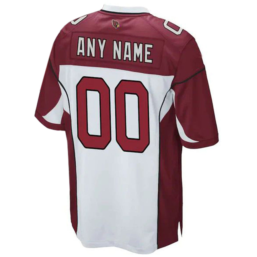 Custom A.Cardinals White-Red Game Ldoa Stitched Jerseys