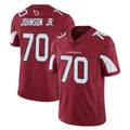 A.Cardinals #70 Paris Johnson Jr. Player Cardinal Vapor Limited Home Game  Ldoa Stitched Jerseys