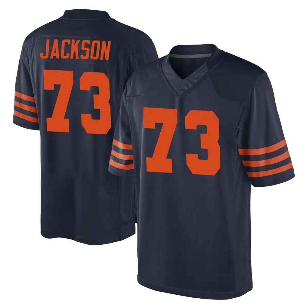 C.Bears #73 Jonah Jackson Player Navy Blue Alternate Game Ldoa Stitched Jerseys