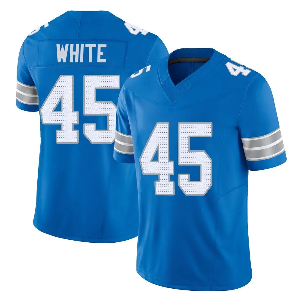 D.Lions #45 Devin White Player Blue Limited Vapor F.U.S.E. Alternate Home Game Ldoa Stitched Jerseys