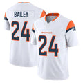 D.Broncos #24 Champ Bailey Player White Limited Vapor F.U.S.E. Home Game Ldoa Stitched Jerseys