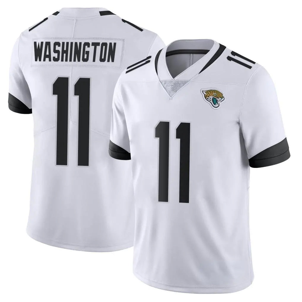 J.Jaguars #11 Parker Washington Player White Vapor Untouchable Limited Home Game Ldoa Stitched Jerseys