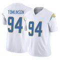 LA.Chargers #94 Dalvin Tomlinson Player White Limited Vapor F.U.S.E. Home Game Ldoa Stitched Jerseys