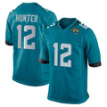 J.Jaguars #12 Travis Hunter Player Teal Home Game Ldoa Stitched Jerseys