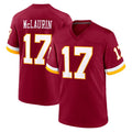 W.Commanders #17 Terry Mclaurin Player Burgundy Game Home Ldoa Stitched Jerseys