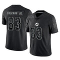 M.Dolphins #83 Kevin Coleman Jr. Player Black Reflective Limited Game Ldoa Stitched Jerseys
