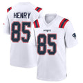 NE.Patriots #85 Hunter Henry Player White Home Game Ldoa Stitched Jerseys