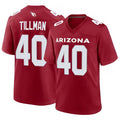 A.Cardinals #40 Pat Tillman Player Cardinal Game Home Ldoa Stitched Jerseys