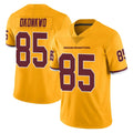 W.Commanders #85 Chig Okonkwo Player Gold Limited Color Rush Home Game Ldoa Stitched Jerseys