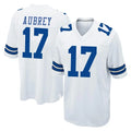 D.Cowboys #17 Brandon Aubrey Player White Home Game Ldoa Stitched Jerseys