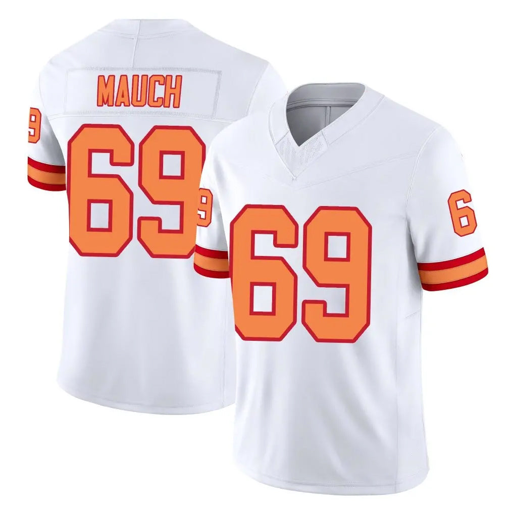 TB.Buccaneers #69 Cody Mauch Player White Limited '76 Vapor F.U.S.E. Home Game Ldoa Stitched Jerseys