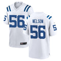 IN.Colts #56 Quenton Nelson Player White Home Game Ldoa Stitched Jerseys