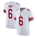 NY.Giants #6 Jaxson Dart Player White Limited Vapor Untouchable Home Game Ldoa Stitched Jerseys